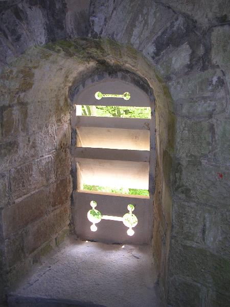 New window from inside the tower
